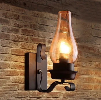 Loft Retro wall lamps E27 LED sconce wall lights for bedroom corridor bar aisle restaurant pub cafe wall lamps
Loft Retro wall lamps E27 LED sconce wall lights for bedroom corridor bar aisle restaurant pub cafe wall lamps