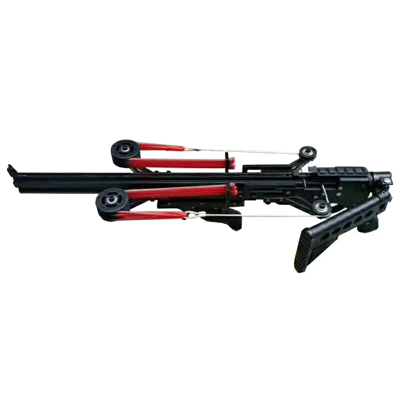 Semi Automatic Slingshot Hunting Fishing Bow Powerful Catapult Fix Reel Multifunction Steel Ball Ammo Arrow Continuous Shooting 
Semi Automatic Slingshot Hunting Fishing Bow Powerful Catapult Fix Reel Multifunction Steel Ball Ammo Arrow Continuous Shooting