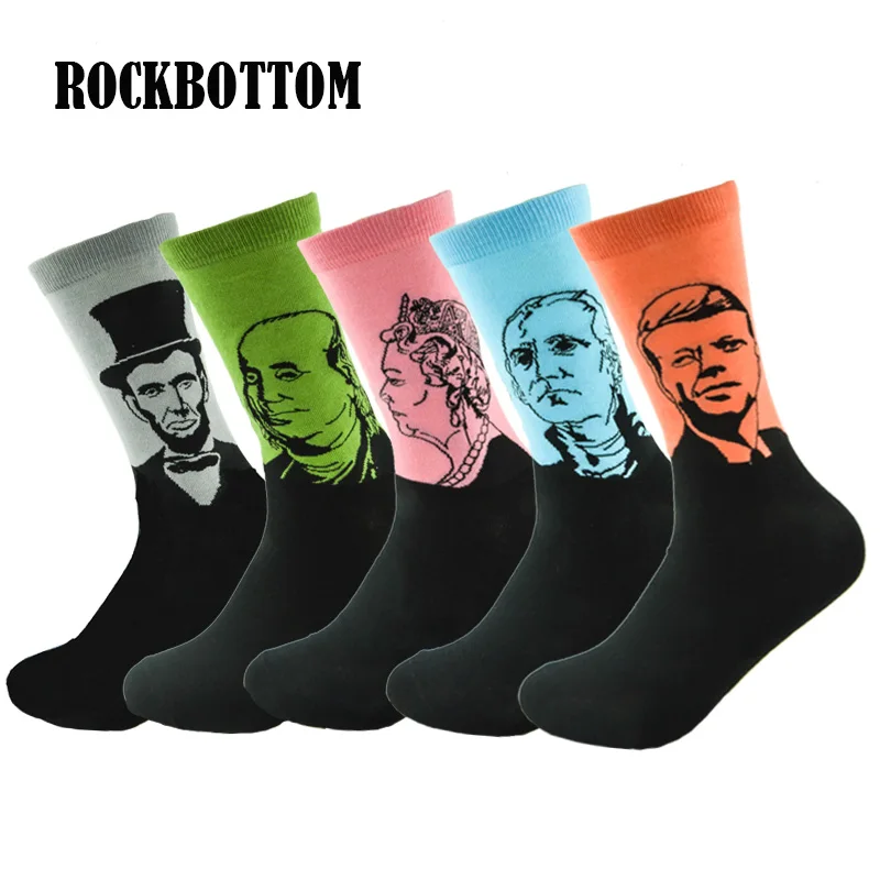 Rockbottom 1 Pair Autumn Winter People Retro Art Oil Paintingmen Socks Fashion Cotton Long Socks Big Size Sokken Calcetines
Rockbottom 1 Pair Autumn Winter People Retro Art Oil Paintingmen Socks Fashion Cotton Long Socks Big Size Sokken Calcetines