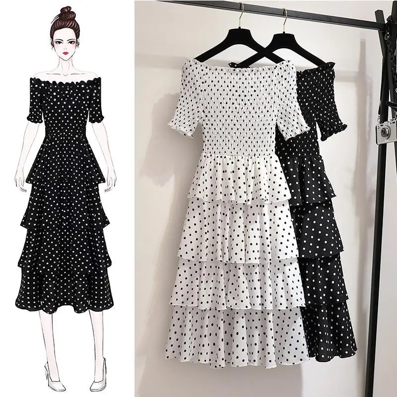 Plise summer dress web celebrity point cake dress to cover the flesh a word shoulder circle neck two wear chiffon dress
Plise summer dress web celebrity point cake dress to cover the flesh a word shoulder circle neck two wear chiffon dress