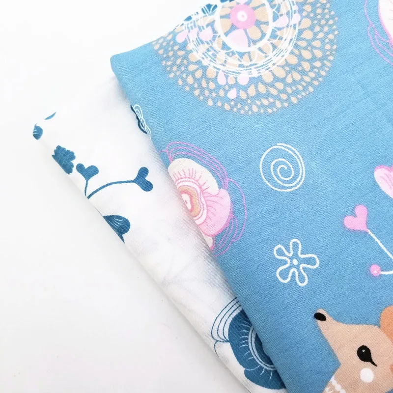 Cute Deer Printed Cotton Twill Fabric DIY Patchwork Sewing Quilting Material Patchwork Textile Bedding Table Cover Cotton Cloth
Cute Deer Printed Cotton Twill Fabric DIY Patchwork Sewing Quilting Material Patchwork Textile Bedding Table Cover Cotton Cloth