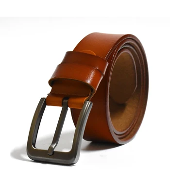 luxury leather belt men leather belts for men sliver pin buckle black color fashion design jean's strap wide belt 110-135 cm
luxury leather belt men leather belts for men sliver pin buckle black color fashion design jean's strap wide belt 110-135 cm