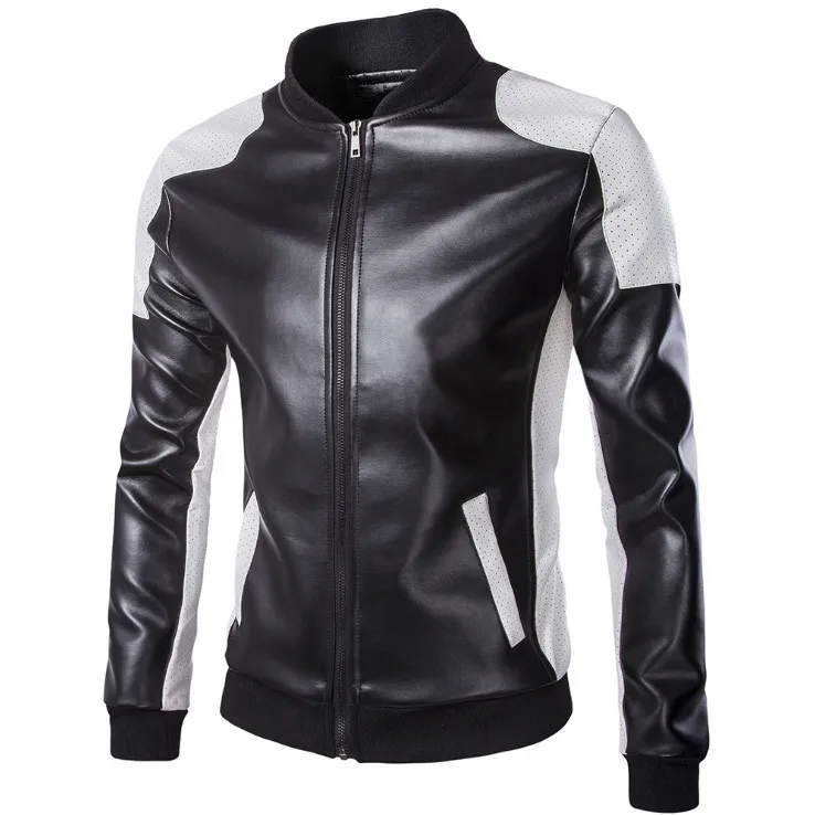 New Autumn Motorcycle Leather Jacket Stand Collar Slim Men Leather Jackets Coats Retro Zippers Faux Leather Jacket Male 5XL
New Autumn Motorcycle Leather Jacket Stand Collar Slim Men Leather Jackets Coats Retro Zippers Faux Leather Jacket Male 5XL
