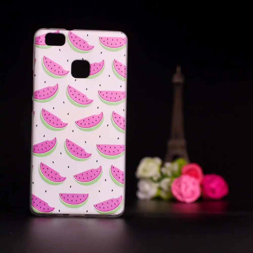 2016 мягкий ТПУ защитный чехол для Coque Huawei Ascend P9 Lite силиконовая задняя крышка Fundas