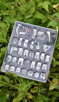 32Pcs Domestic Sewing Machine Accessories Presser Foot Feet Kit Set Hem Foot Spare Parts With Box For Brother Singer Janome 
32Pcs Domestic Sewing Machine Accessories Presser Foot Feet Kit Set Hem Foot Spare Parts With Box For Brother Singer Janome
