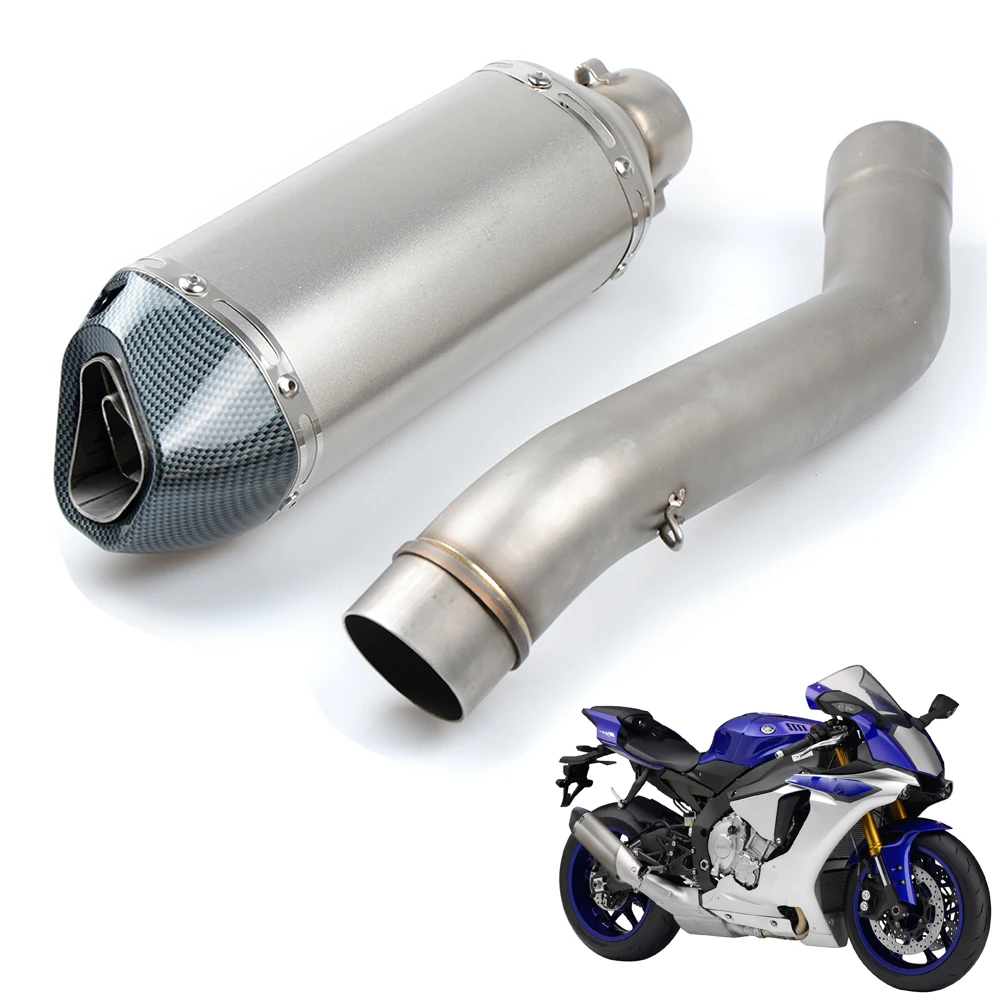 36mm~51mm Universal Motorcycle Exhaust Muffler Escape Slip-On Pipe Fit Motorbike Dirt Bike for Kawasaki Suzuki Honda KTM BWM
36mm~51mm Universal Motorcycle Exhaust Muffler Escape Slip-On Pipe Fit Motorbike Dirt Bike for Kawasaki Suzuki Honda KTM BWM