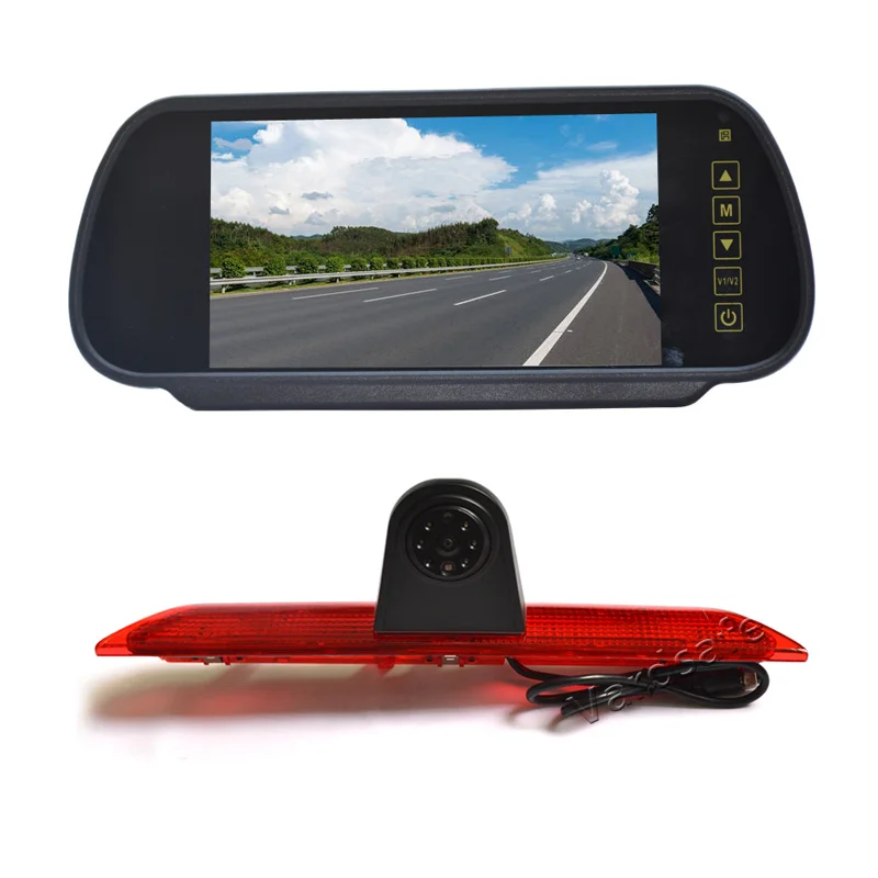 Vardsafe VS8687R | Brake Light Reverse Backup Camera + Replacement Mirror Monitor for Ford Transit Van (2014-2018)
Vardsafe VS8687R | Brake Light Reverse Backup Camera + Replacement Mirror Monitor for Ford Transit Van (2014-2018)