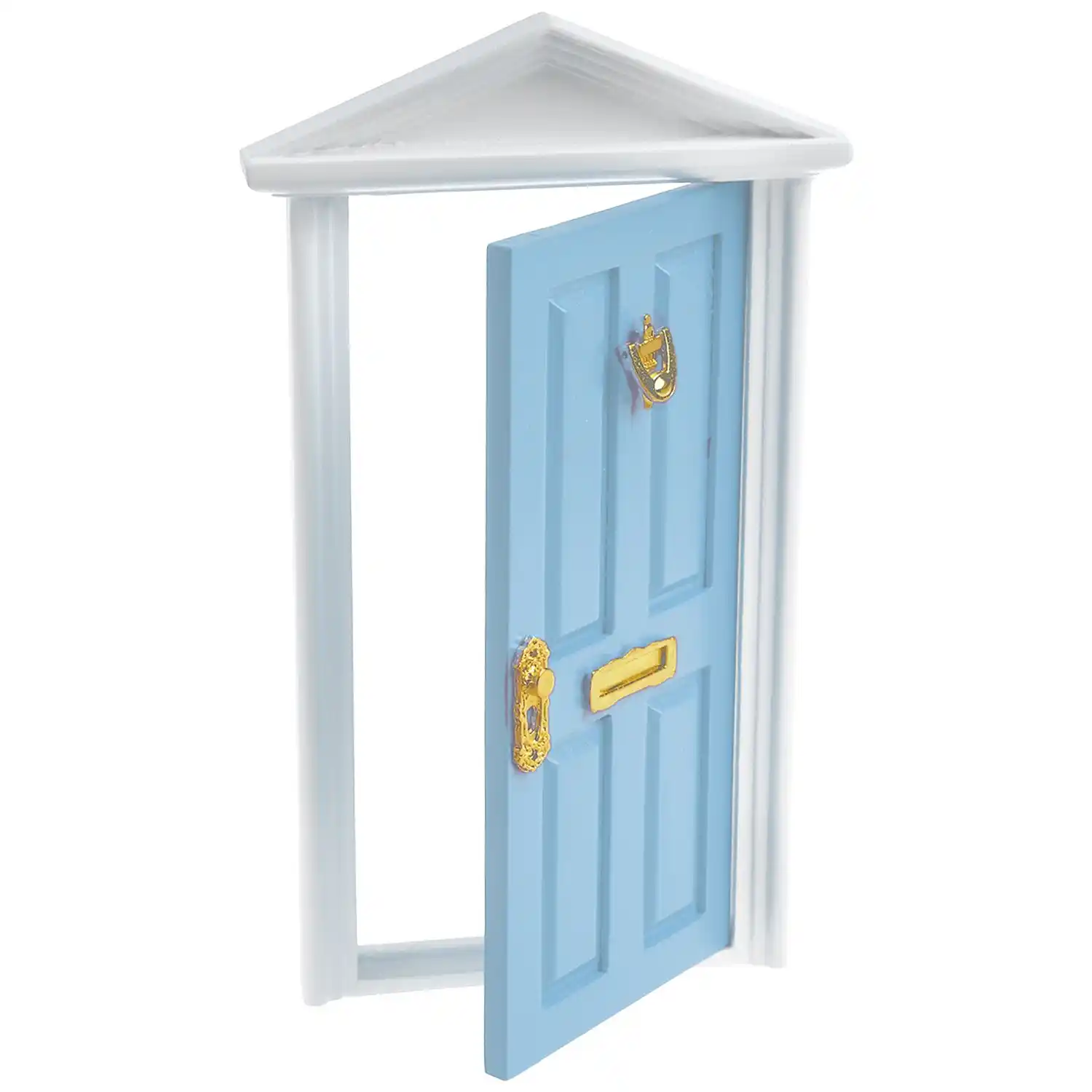 1:12 scale wooden fairy steepletop door dollhouse
