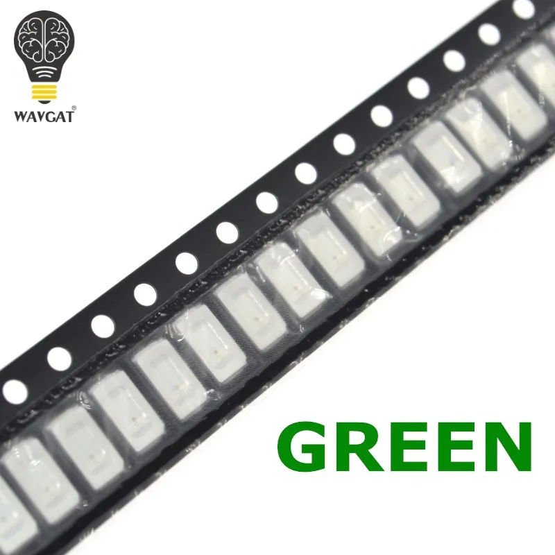 WAVGAT 100pcs 5630/5730 SMD/SMT LED Green 5730 LED Surface Mount Red 3.0~3.2V 520-525K Ultra Birght Led Diode Chip 15-18LM
WAVGAT 100pcs 5630/5730 SMD/SMT LED Green 5730 LED Surface Mount Red 3.0~3.2V 520-525K Ultra Birght Led Diode Chip 15-18LM