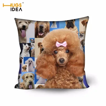 HUGSIDEA Poodle Pug Dog Printed Sofa Car Cushion Cover Cute Animal Parlor Living Room Home Textile Pillow Case Office Pillowcase
HUGSIDEA Poodle Pug Dog Printed Sofa Car Cushion Cover Cute Animal Parlor Living Room Home Textile Pillow Case Office Pillowcase