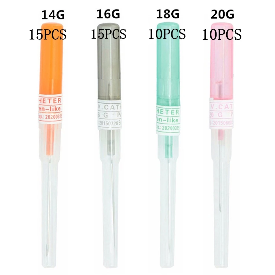 50PCS Piercing Needles I.V Catheter mix Gauge Needles Sterilised Body Piercing Tattoo Needles 14G 16G 18G 20G Sewing Needles
50PCS Piercing Needles I.V Catheter mix Gauge Needles Sterilised Body Piercing Tattoo Needles 14G 16G 18G 20G Sewing Needles