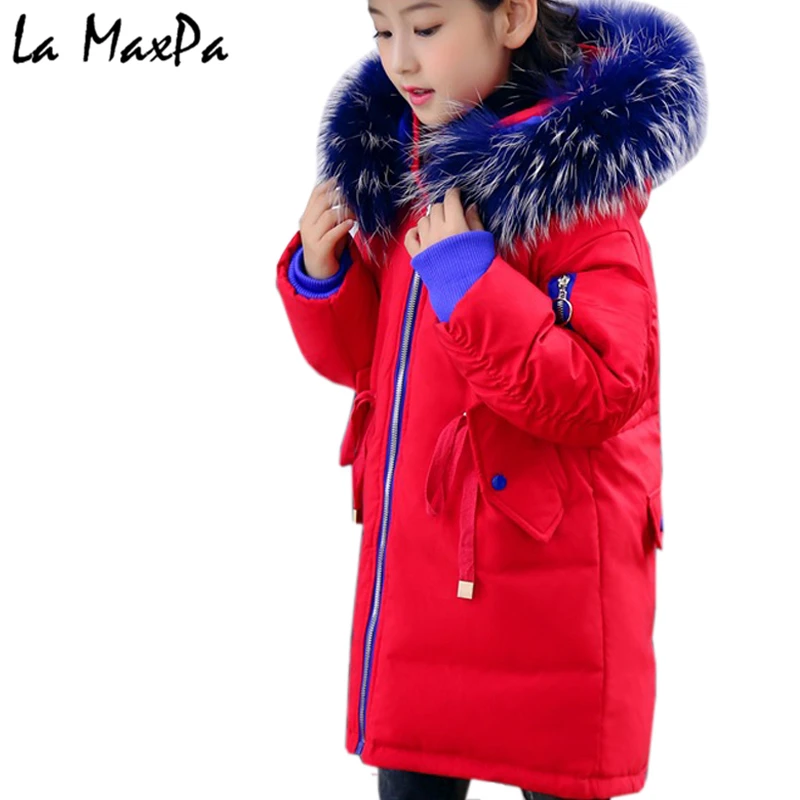 -30 degrees Girls Cotton-padded Outerwear & Coats 2018 Winter Children Warm Clothes fashion multicolour Fur Collar Jacket 5-11 Y
-30 degrees Girls Cotton-padded Outerwear & Coats 2018 Winter Children Warm Clothes fashion multicolour Fur Collar Jacket 5-11 Y