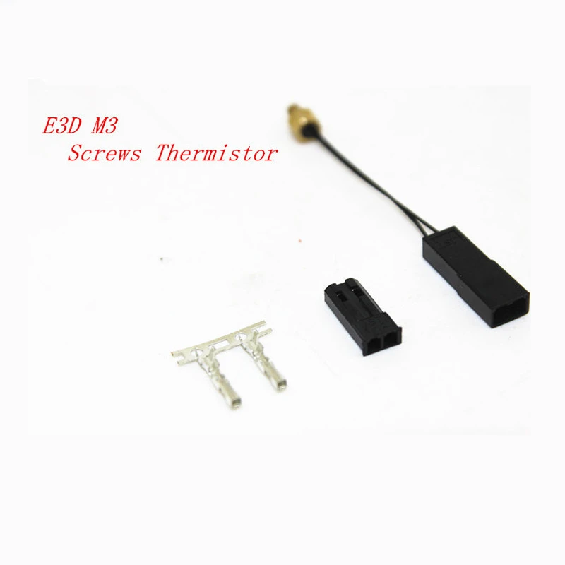 Прочный модульный винтовой термистор M3 Stud 3950 100K для 3D-принтера «сделай сам» Reprap Prusa Hot End высокого качества
Прочный модульный винтовой термистор M3 Stud 3950 100K для 3D-принтера «сделай сам» Reprap Prusa Hot End высокого качества