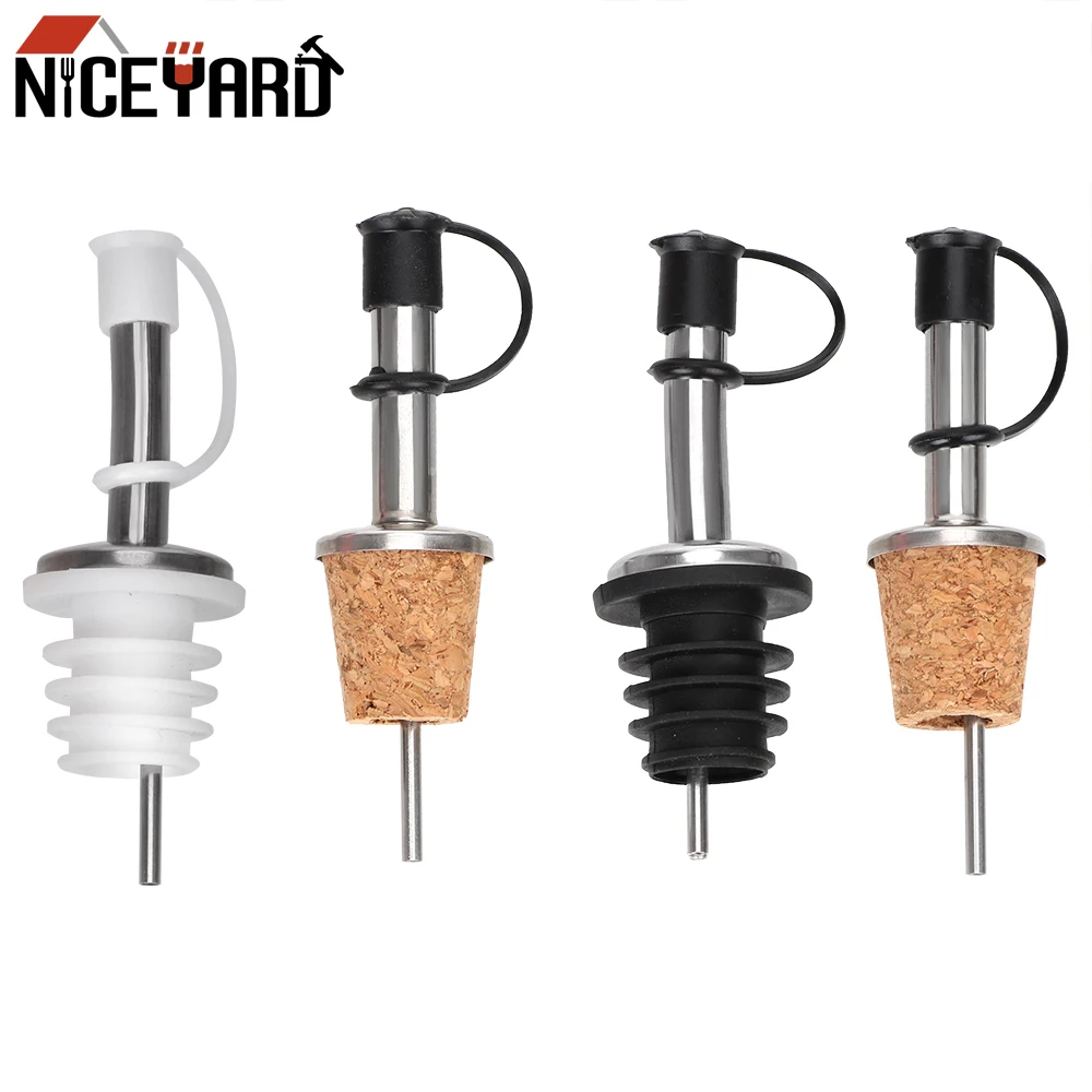 NICEYARD Stainless Steel Wine Stopper Wine Pourer Bar Tools Bottle Stopper Barware Kitchen Accessories
NICEYARD Stainless Steel Wine Stopper Wine Pourer Bar Tools Bottle Stopper Barware Kitchen Accessories