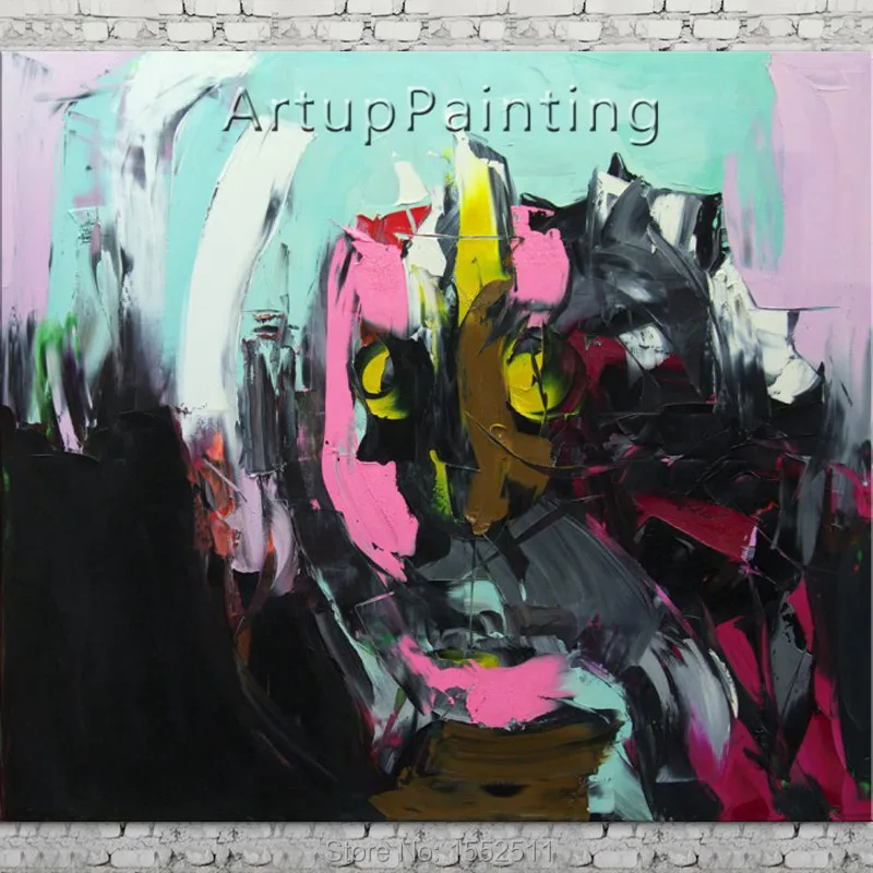 Palette knife portrait Face Oil painting Character figure canva Hand painted Francoise Nielly wall Art picture 06-10-1f2
Palette knife portrait Face Oil painting Character figure canva Hand painted Francoise Nielly wall Art picture 06-10-1f2