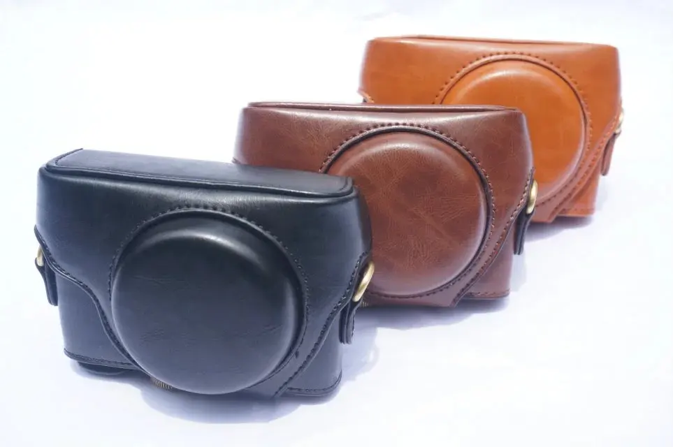 Camera Video Bag For Sony RX100 RX100II RX100III RX100IV RX100V Digital Camera PU Case Cover Pouch With Strap
Camera Video Bag For Sony RX100 RX100II RX100III RX100IV RX100V Digital Camera PU Case Cover Pouch With Strap