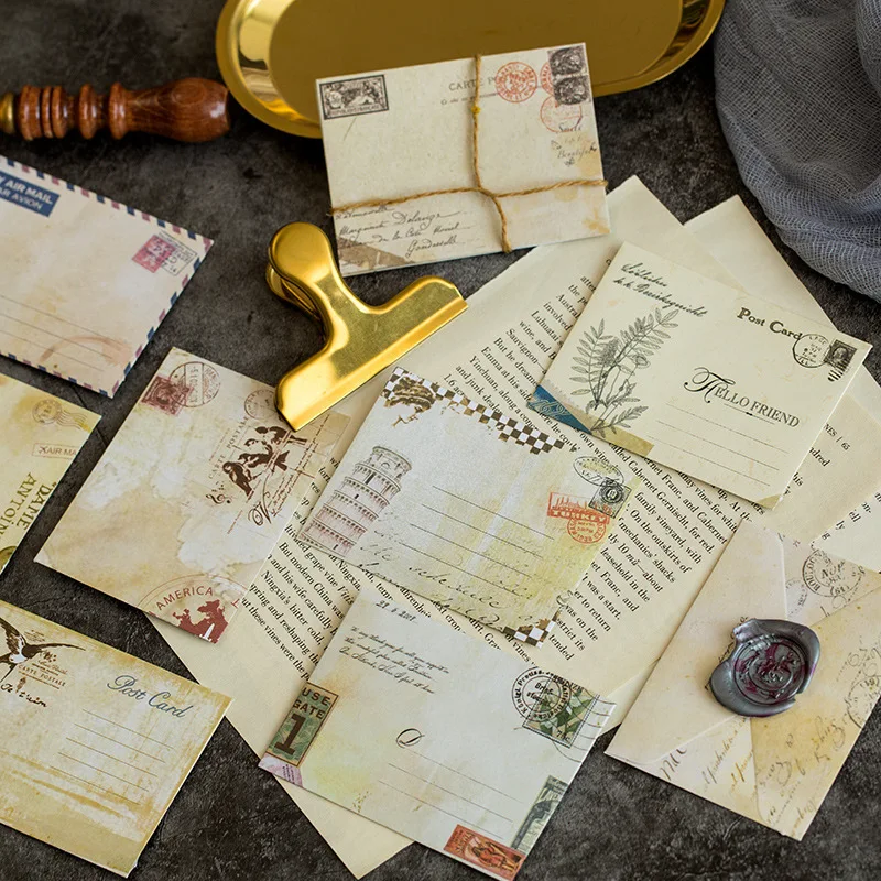 12PCS\SET 2 Styles Retro Plant Envelopes Vintage European Style Envelope For Card Scrapbooking DIY Craft Photo Albums Gift
12PCS\SET 2 Styles Retro Plant Envelopes Vintage European Style Envelope For Card Scrapbooking DIY Craft Photo Albums Gift