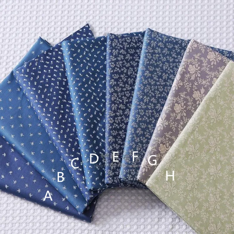 160m*50cm navy blue floral cotton fabric Tissue patchwork fabric Bedding textile for Sewing Doll DIY handmade craft materials
160m*50cm navy blue floral cotton fabric Tissue patchwork fabric Bedding textile for Sewing Doll DIY handmade craft materials