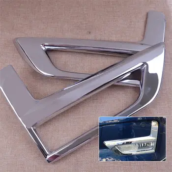 CITALL 2pcs Car Chrome Plated ABS Front Fog Light Lamp Cover Trim Accessories for Nissan Rogue XTrail 2017 2018 Facelift model
CITALL 2pcs Car Chrome Plated ABS Front Fog Light Lamp Cover Trim Accessories for Nissan Rogue XTrail 2017 2018 Facelift model