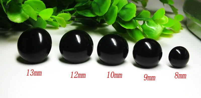 free Shipping!! 100pcs/lot mixed size 8/9/10/12/13mm kit black safety eyes -per size 20pcs
free Shipping!! 100pcs/lot mixed size 8/9/10/12/13mm kit black safety eyes -per size 20pcs