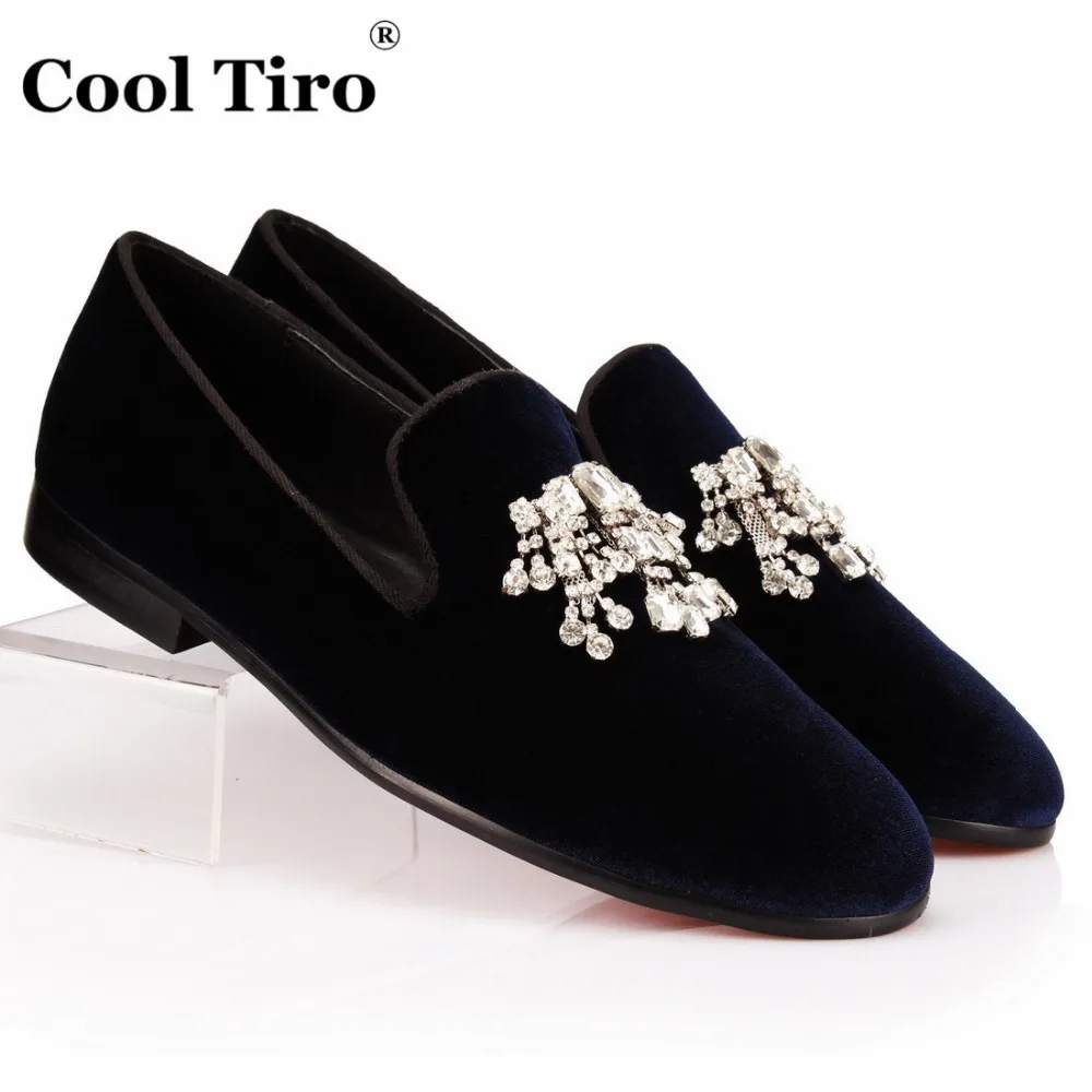 white velvet loafers