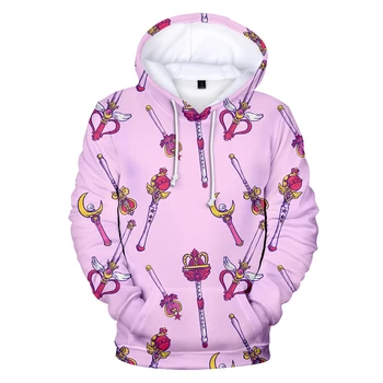 2019 New Arrival Anime sailor moon 3D Cute Print Hoodies Women's personality Comfortable Harajuku High Quality Long Sleeve Tops
2019 New Arrival Anime sailor moon 3D Cute Print Hoodies Women's personality Comfortable Harajuku High Quality Long Sleeve Tops
