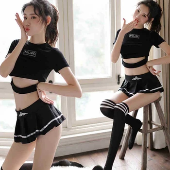 Large Size Sexy Cosplay Police Women Lingerie Sexy Cosplay Police Uniform Erotic Lingerie Plus Size
Large Size Sexy Cosplay Police Women Lingerie Sexy Cosplay Police Uniform Erotic Lingerie Plus Size
