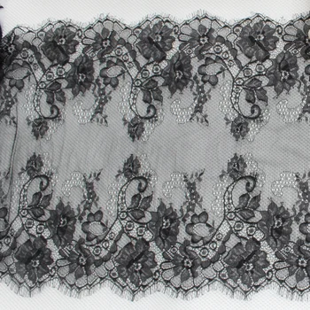 YACKALASI Soft Knitted Eyelash Lace Fabrics Shiny 100% Nylon Underwear Lace Black And White Trims 44cm*290CM #888
YACKALASI Soft Knitted Eyelash Lace Fabrics Shiny 100% Nylon Underwear Lace Black And White Trims 44cm*290CM #888