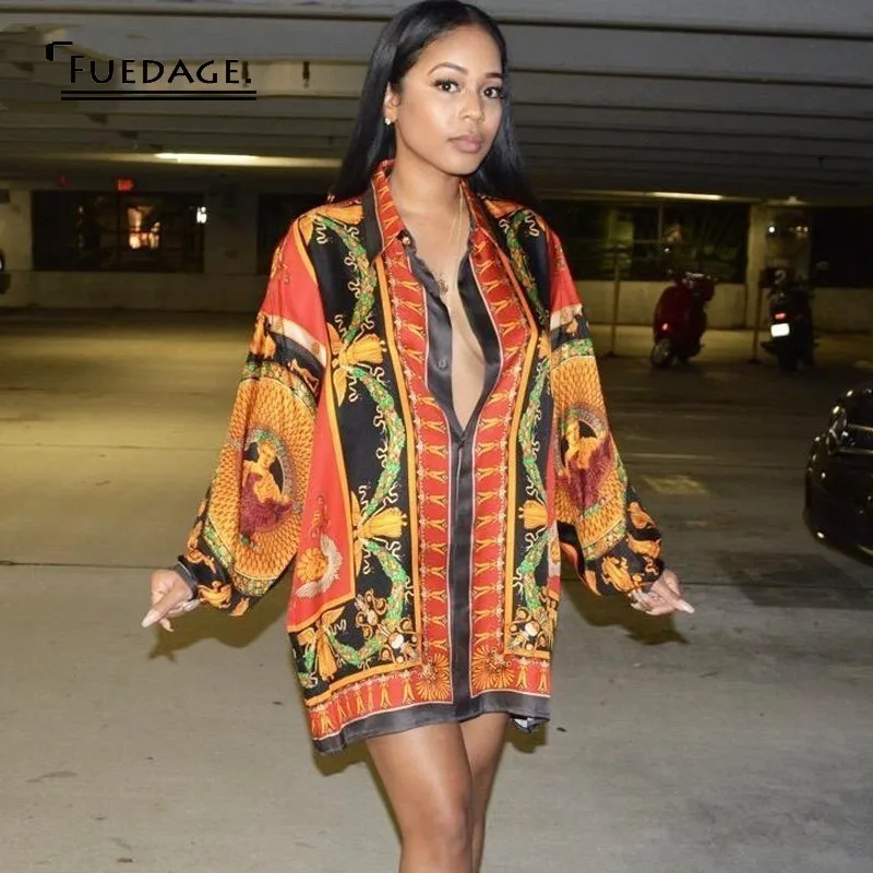 Fuedage Vintage hollow out button floral print dress long sleeve v neck women dress female spring summer dress robe vestidos
Fuedage Vintage hollow out button floral print dress long sleeve v neck women dress female spring summer dress robe vestidos