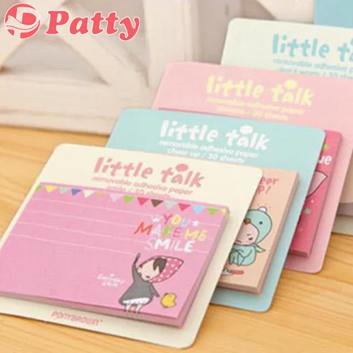 150 pcs/Lot Post sticky notes Little talk Red hat Removable adhesive paper stationery papelaria material School supplies F649
150 pcs/Lot Post sticky notes Little talk Red hat Removable adhesive paper stationery papelaria material School supplies F649