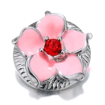 KZ1510 New Beauty round pink flowers metal 20mm snap buttons fit 18mm snap jewelry wholesale
KZ1510 New Beauty round pink flowers metal 20mm snap buttons fit 18mm snap jewelry wholesale