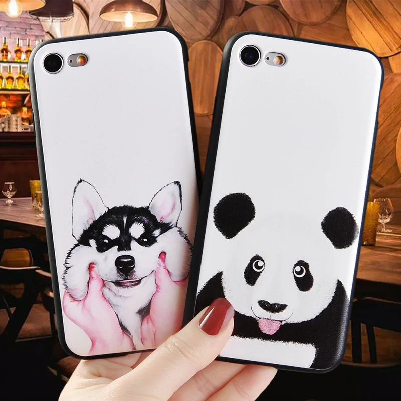 Cute Phone Case For iPhone XS Max XR XS 7 6 S 6S 8 Plus Dog Panda Bear Pattern TPU Silicon Coque Funda Coque Shell Case Gift
Cute Phone Case For iPhone XS Max XR XS 7 6 S 6S 8 Plus Dog Panda Bear Pattern TPU Silicon Coque Funda Coque Shell Case Gift