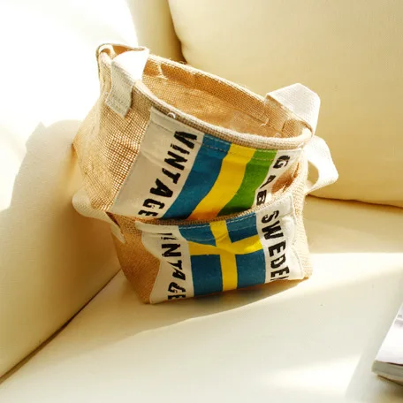 Cotton and Linen Flag Waterproof Receive A Barrel/receive Bag/receive Basket Manufacturer Supply Direct Selling 0075
Cotton and Linen Flag Waterproof Receive A Barrel/receive Bag/receive Basket Manufacturer Supply Direct Selling 0075