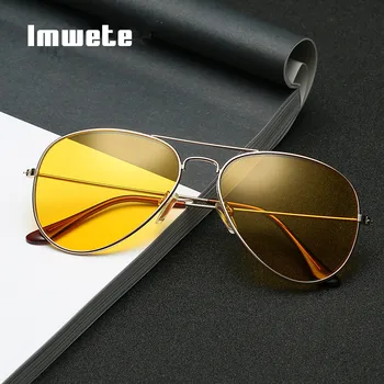 Imwete Night Vision Goggles Glasses Women Men Classic Brand Designer Safe Driving Sunglasses Drivers Yellow Lens Eyeglasses
Imwete Night Vision Goggles Glasses Women Men Classic Brand Designer Safe Driving Sunglasses Drivers Yellow Lens Eyeglasses