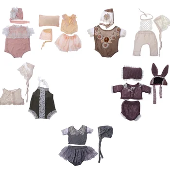 Soft Newborn Baby Photography Props Baby Hat Baby Cap Baby Girl Clothes Newborn Princess Lace Outfits 0-1M
Soft Newborn Baby Photography Props Baby Hat Baby Cap Baby Girl Clothes Newborn Princess Lace Outfits 0-1M