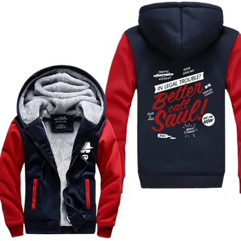 TV Show 2019 new winter men sweatshirts Better Call Saul print thicken fleece high quality hoodies plus size men jackets M-5XL
TV Show 2019 new winter men sweatshirts Better Call Saul print thicken fleece high quality hoodies plus size men jackets M-5XL