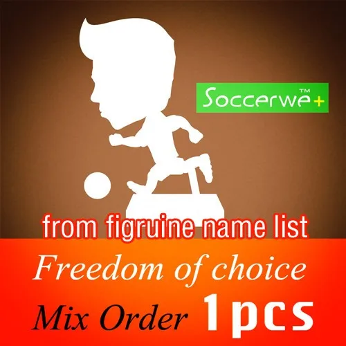Soccerwe+ Soccer FOOTBALL BASKETBALL Player Star Movable Dolls 2.5" Figurine (Freedom of choice 1pcs ~ 1000pcs)
Soccerwe+ Soccer FOOTBALL BASKETBALL Player Star Movable Dolls 2.5" Figurine (Freedom of choice 1pcs ~ 1000pcs)