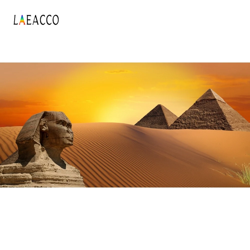 Laeacco Egypt Pyramid Sphinx Sunset Famous Portrait Photography Background Customized Photographic Backdrops For Photo Studio
Laeacco Egypt Pyramid Sphinx Sunset Famous Portrait Photography Background Customized Photographic Backdrops For Photo Studio