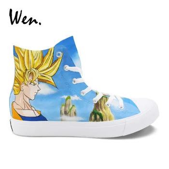 Wen High Top Vulcanize Shoes Dragon Ball Hand Painted Sneakers Men Women Custom Design Anime Shoes Casual Lace Up Espadrilles
Wen High Top Vulcanize Shoes Dragon Ball Hand Painted Sneakers Men Women Custom Design Anime Shoes Casual Lace Up Espadrilles