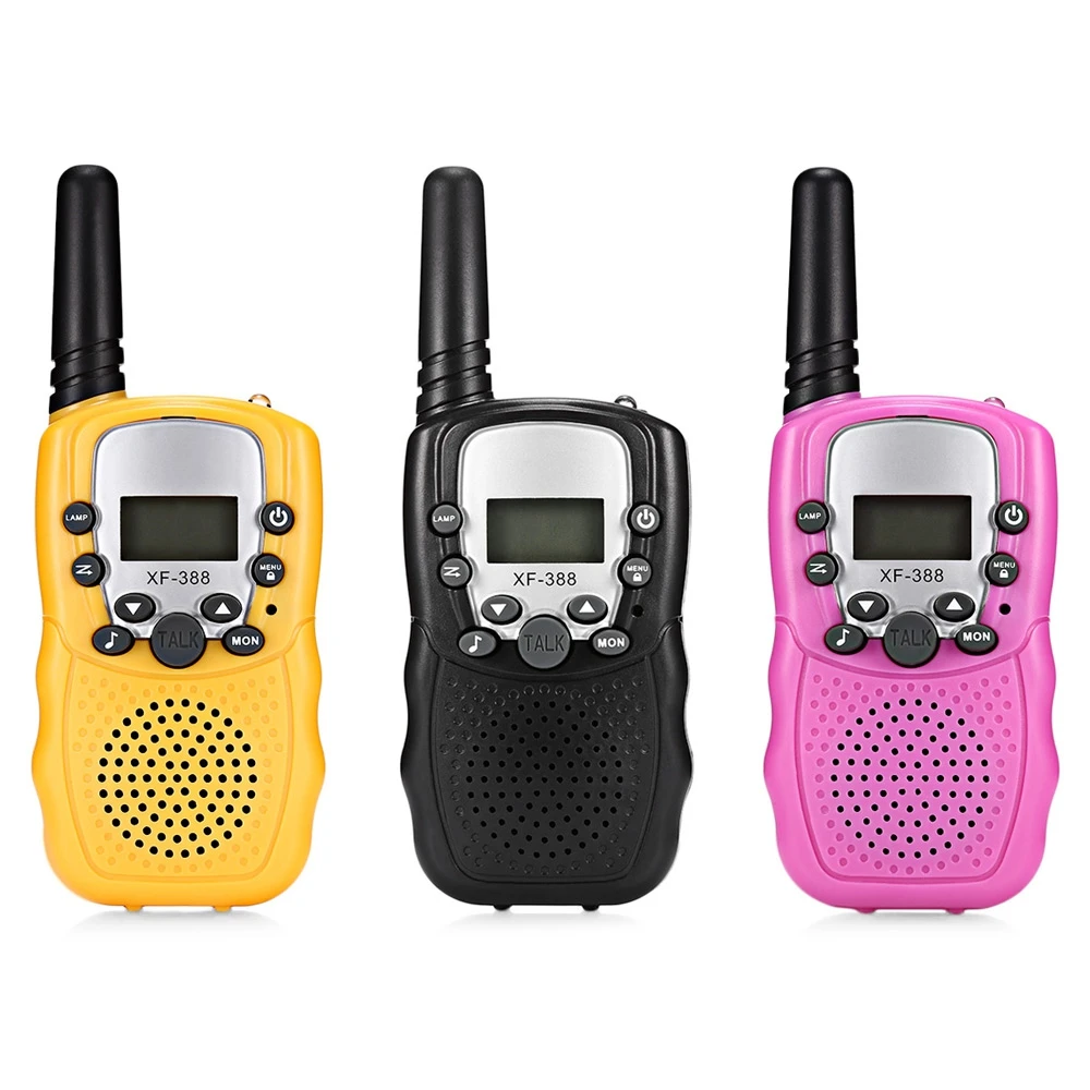 2018 Baby Monitor XF - 388 2pcs Children Walkie Talkies 2-Way Radio 3KM Range 22 Channels With Adjustable Volume Levels
2018 Baby Monitor XF - 388 2pcs Children Walkie Talkies 2-Way Radio 3KM Range 22 Channels With Adjustable Volume Levels