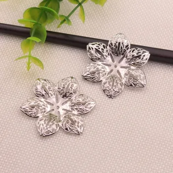 50pcs Hair Accessories Jewelry 43mm Metal Connectors Crafts For Jewelry Making DIY Vintage Six-leaf Metal Flower Piece
50pcs Hair Accessories Jewelry 43mm Metal Connectors Crafts For Jewelry Making DIY Vintage Six-leaf Metal Flower Piece
