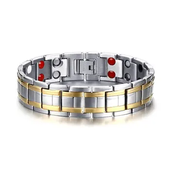 Unique Design Exquisite Magnetic Health Care Stainless Steel Chain Jewelry Woman Man Bracelet Luxury Ornaments All-match Style
Unique Design Exquisite Magnetic Health Care Stainless Steel Chain Jewelry Woman Man Bracelet Luxury Ornaments All-match Style