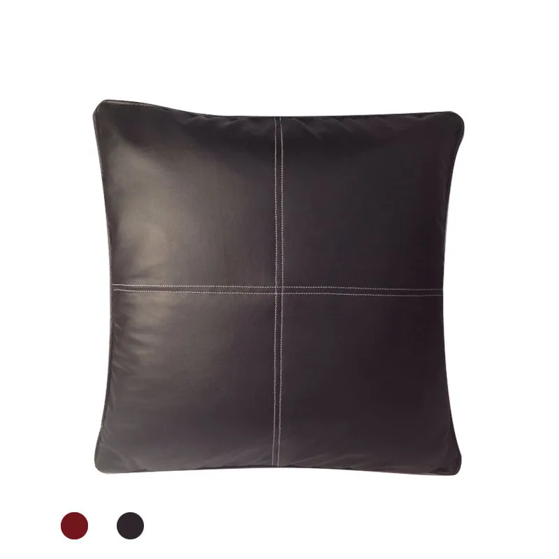 40*40cm simple modern solid color black/red pu cushion cover sofa pillow cover car decorative waist pillowcase living room
40*40cm simple modern solid color black/red pu cushion cover sofa pillow cover car decorative waist pillowcase living room