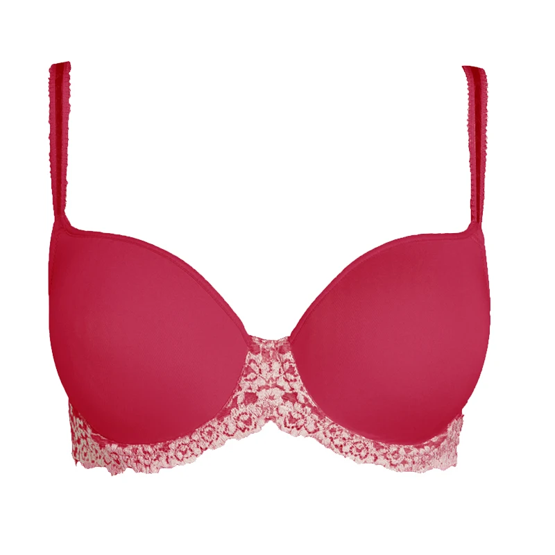 MiaoErSiDai Embroidered Underwire Everyday Bra Push Up Padded Bra Underwear For Girls Adjustable Beautiful Super Bra 32-44 A-DD MiaoErSiDai Embroidered Underwire Everyday Bra Push Up Padded Bra Underwear For Girls Adjustable Beautiful Super Bra 32-44 A-DD