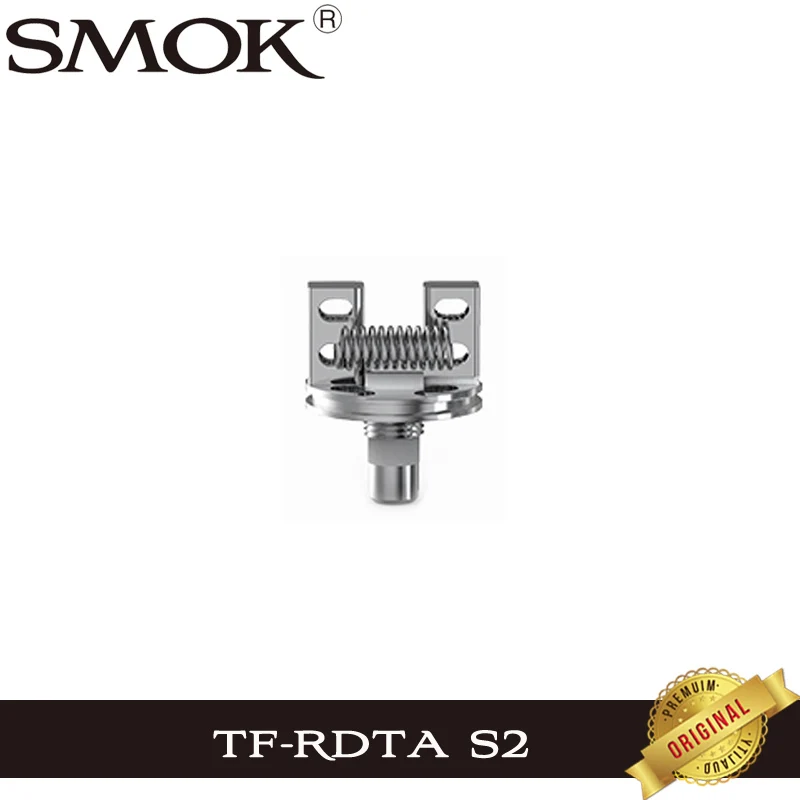 Original Smok TF-RDTA S2 16mm Dual-Post Velocity Deck 0.2ohm Dual Fused Clapton Wire For SMOK TF RDTA Tank Atomizer
Original Smok TF-RDTA S2 16mm Dual-Post Velocity Deck 0.2ohm Dual Fused Clapton Wire For SMOK TF RDTA Tank Atomizer