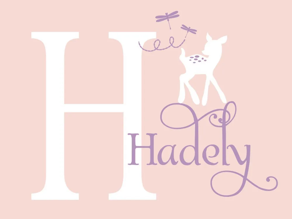 Custom made Deer Wall Decals Dragonfly Name Initial Deer Decals, Vinyls Nursery Girls Room Decoration-You choose Name and Color
Custom made Deer Wall Decals Dragonfly Name Initial Deer Decals, Vinyls Nursery Girls Room Decoration-You choose Name and Color