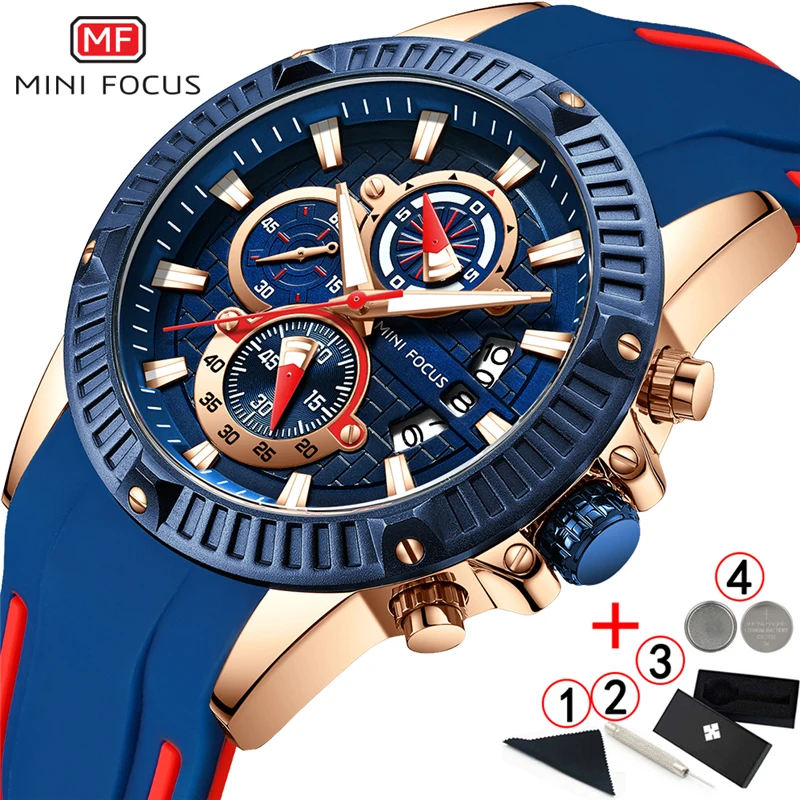 Watch Men 2019 MINI FOCUS Waterproof Silicone Wrist Watches Mens Luxury Brand Top Fashion Sport Wristwatch Men Quartz Male Clock
Watch Men 2019 MINI FOCUS Waterproof Silicone Wrist Watches Mens Luxury Brand Top Fashion Sport Wristwatch Men Quartz Male Clock