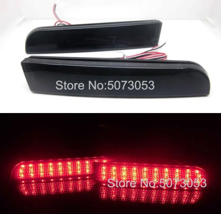 Clear lens LED Rear bumper reflector light tail brake fog stop lamp for Mitsubishi Lancer Evolution X EX EVO RVR Outlander 08-14
Clear lens LED Rear bumper reflector light tail brake fog stop lamp for Mitsubishi Lancer Evolution X EX EVO RVR Outlander 08-14