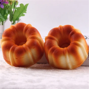 

1PC Kawaii Squishy Buns Bread Donut Cartoon Soft Kids Children Baby Kicthen Toy Cellphone Straps 9cm