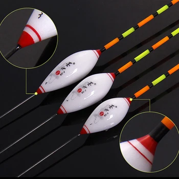3pcs/lot Fishing Floats 1-3# Composite Nano Plastic Floaters Hollow Tail Painted With Catchy Color Special For Fishing Lovers
3pcs/lot Fishing Floats 1-3# Composite Nano Plastic Floaters Hollow Tail Painted With Catchy Color Special For Fishing Lovers